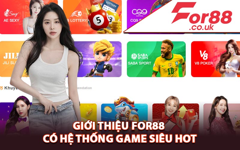 Giới thiệu For88 có hệ thống game siêu hot