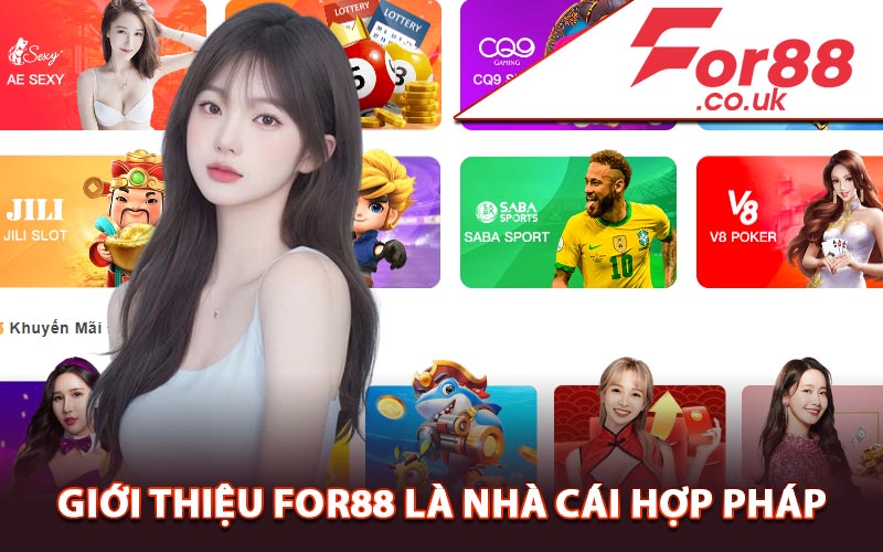 Giới thiệu For88 là nhà cái hợp pháp